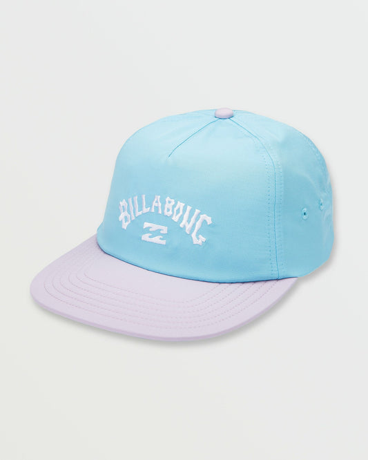 Arch Team Snapback Hat - Dusty Blue | Billabong
