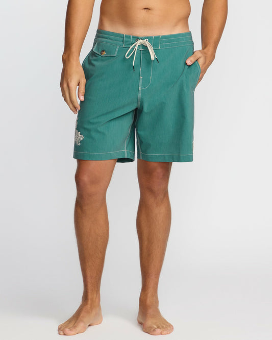 Austin Garage Lo Tides Boardshorts - Teal | Billabong