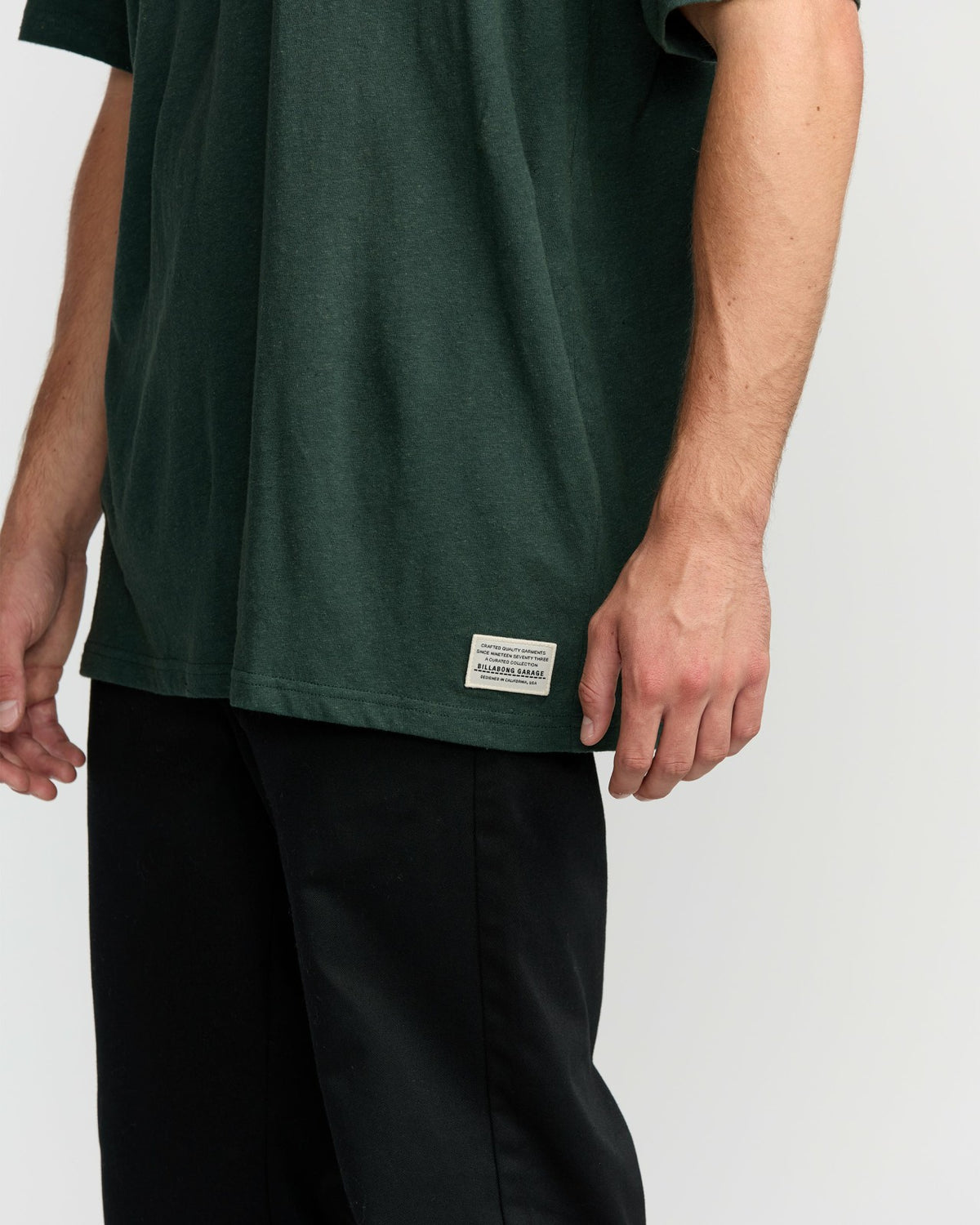 Austin Garage Regular Pocket Short Sleeve T-Shirt - Teal | Billabong