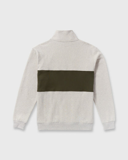 Bad Dog 3/4 Zip Mockneck Sweatshirt - Sand Htr | Billabong