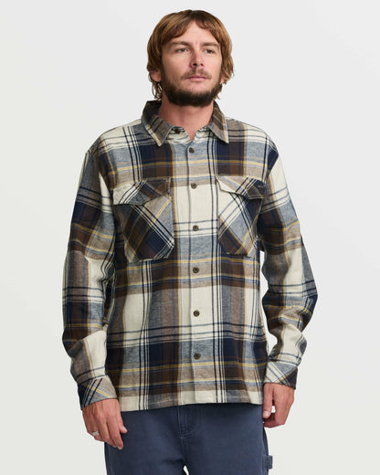 Bad Dog Flannel Shirt - Silver | Billabong