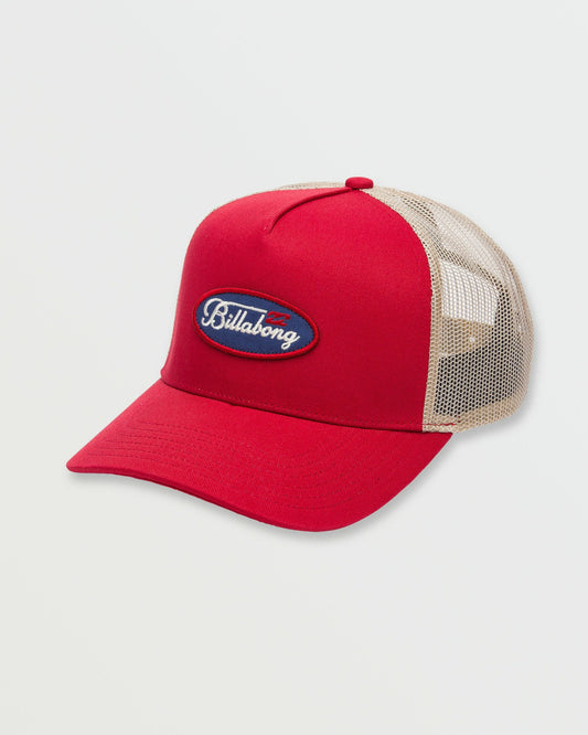 Bad Dog Trucker Hat - Burnt Red | Billabong