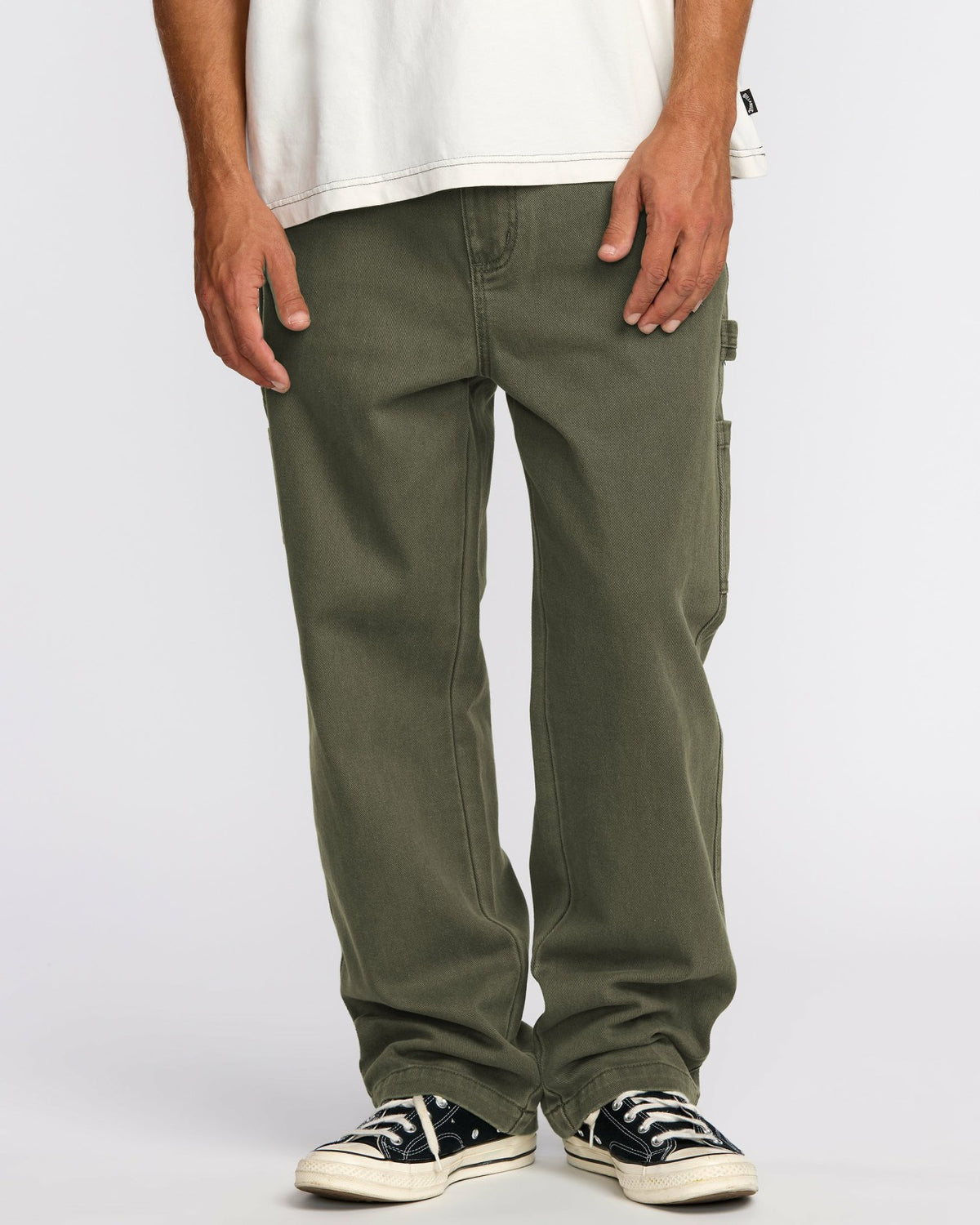 Bad Dog Workwear Pants - Dark Military | Billabong