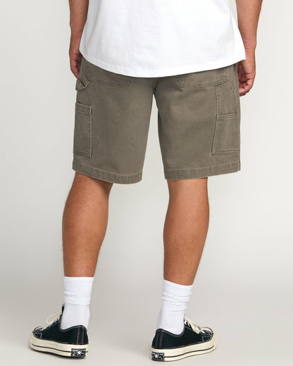 Bad Dog 21" Workwear Shorts - Brown | Billabong