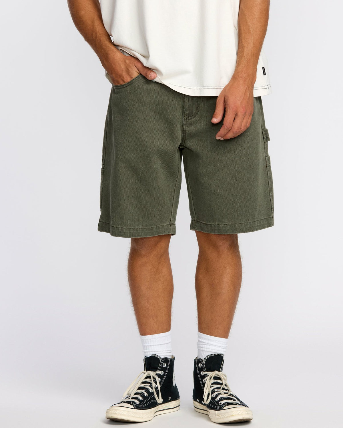 Bad Dog 21" Workwear Shorts - Dark Military | Billabong