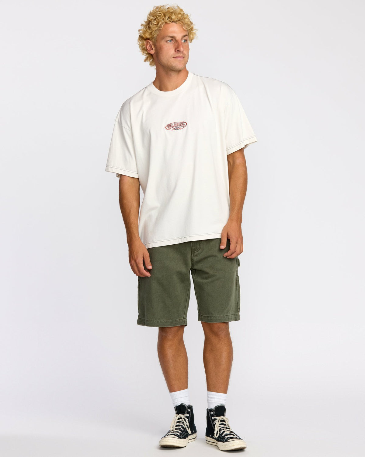 Bad Dog 21" Workwear Shorts - Dark Military | Billabong