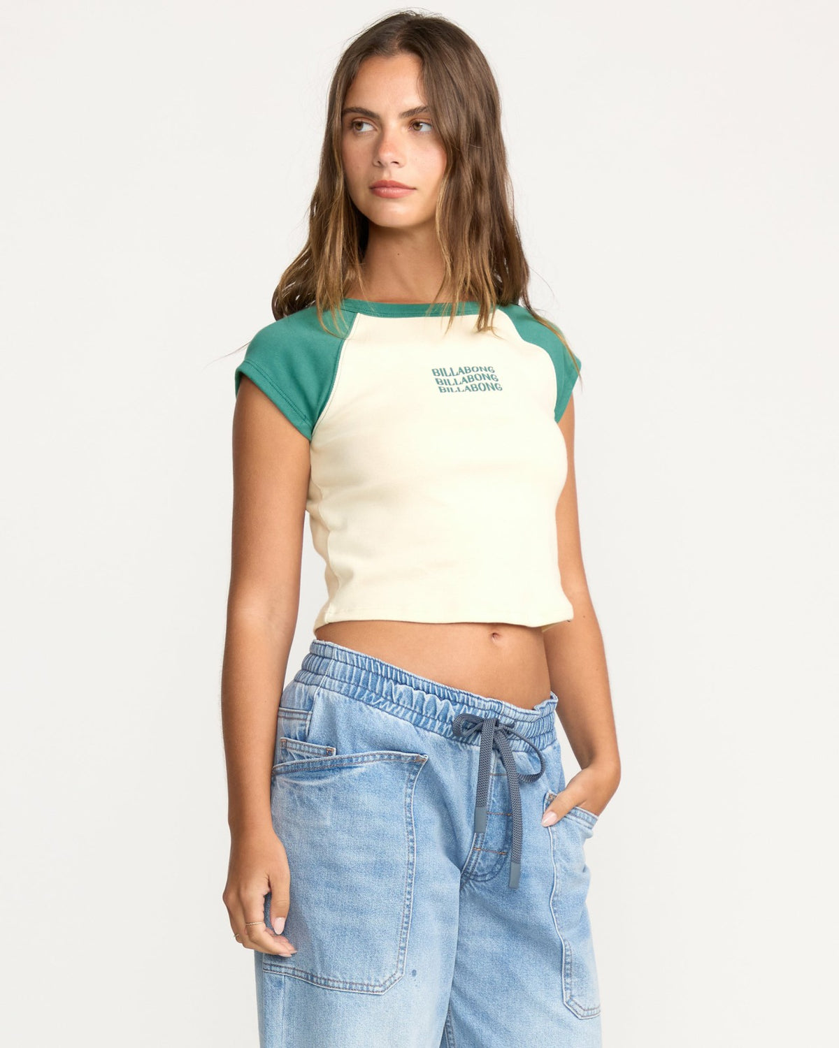 Beach Club Babe Short Sleeve T-Shirt - Evergreen | Billabong