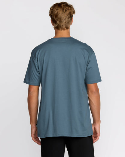 Beach Club Premium Short Sleeve T-Shirt - Steel Blue | Billabong