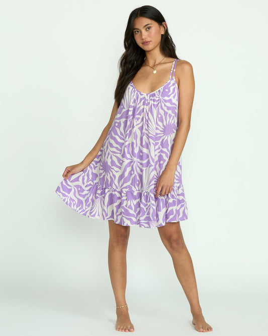 Beach Vibes Print Cover-Up - Paradise Purple | Billabong
