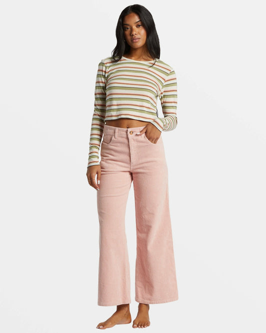 Be Free Corduroy Pants - Dusty Peach | Billabong