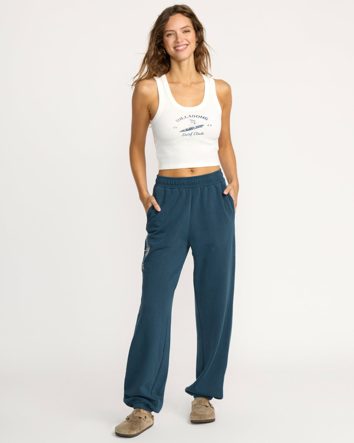 Best Wishes Fleece Pants - Navy | Billabong