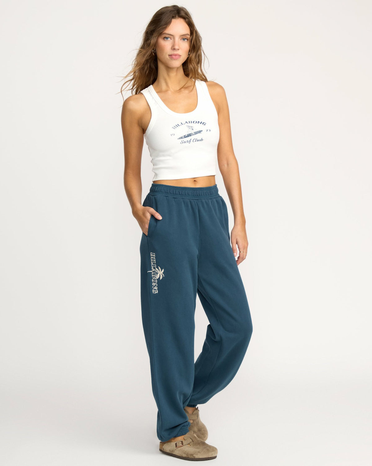 Best Wishes Fleece Pants - Navy | Billabong