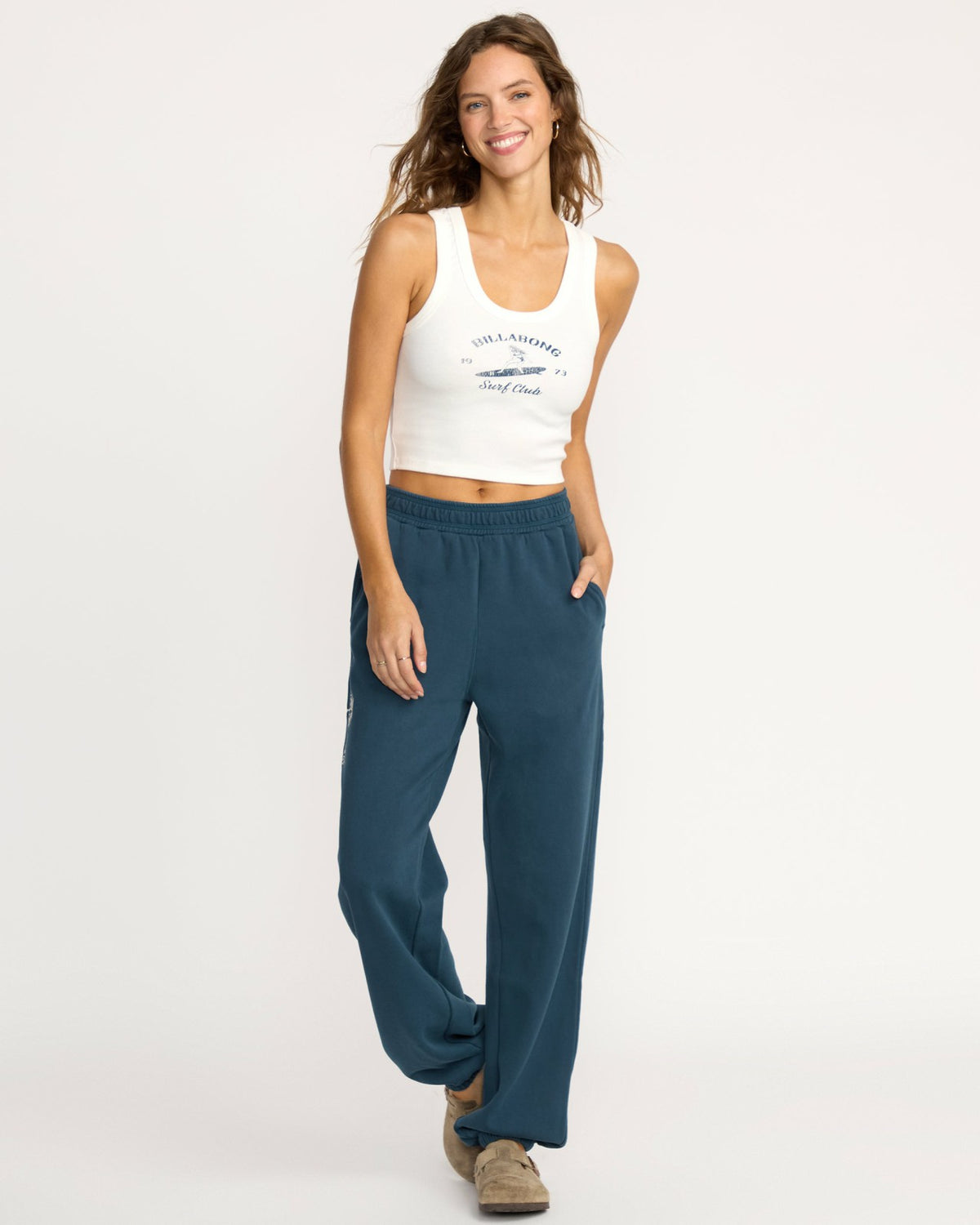 Best Wishes Fleece Pants - Navy | Billabong