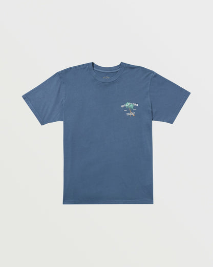 Better Premium Wave Wash Tee - Deep Blue | Billabong