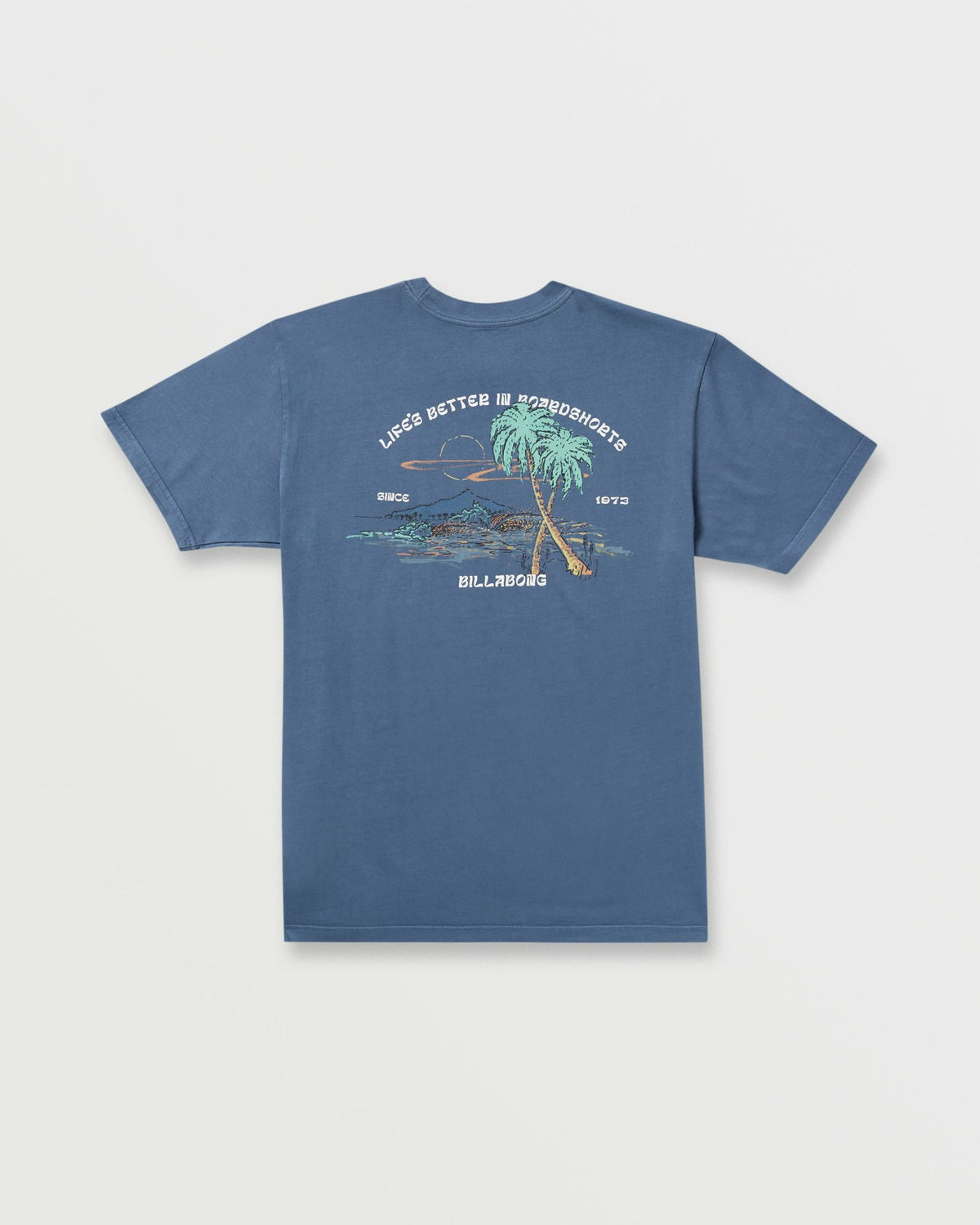 Better Premium Wave Wash Tee - Deep Blue | Billabong