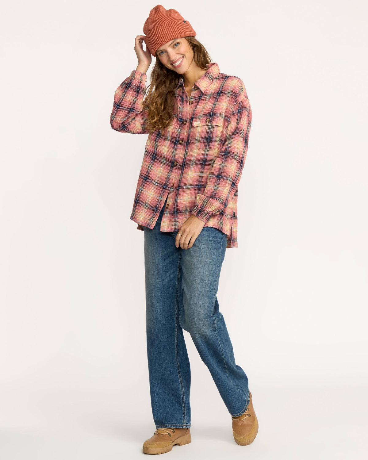 Big Bear Long Sleeve Shirt - Mountain Rose | Billabong