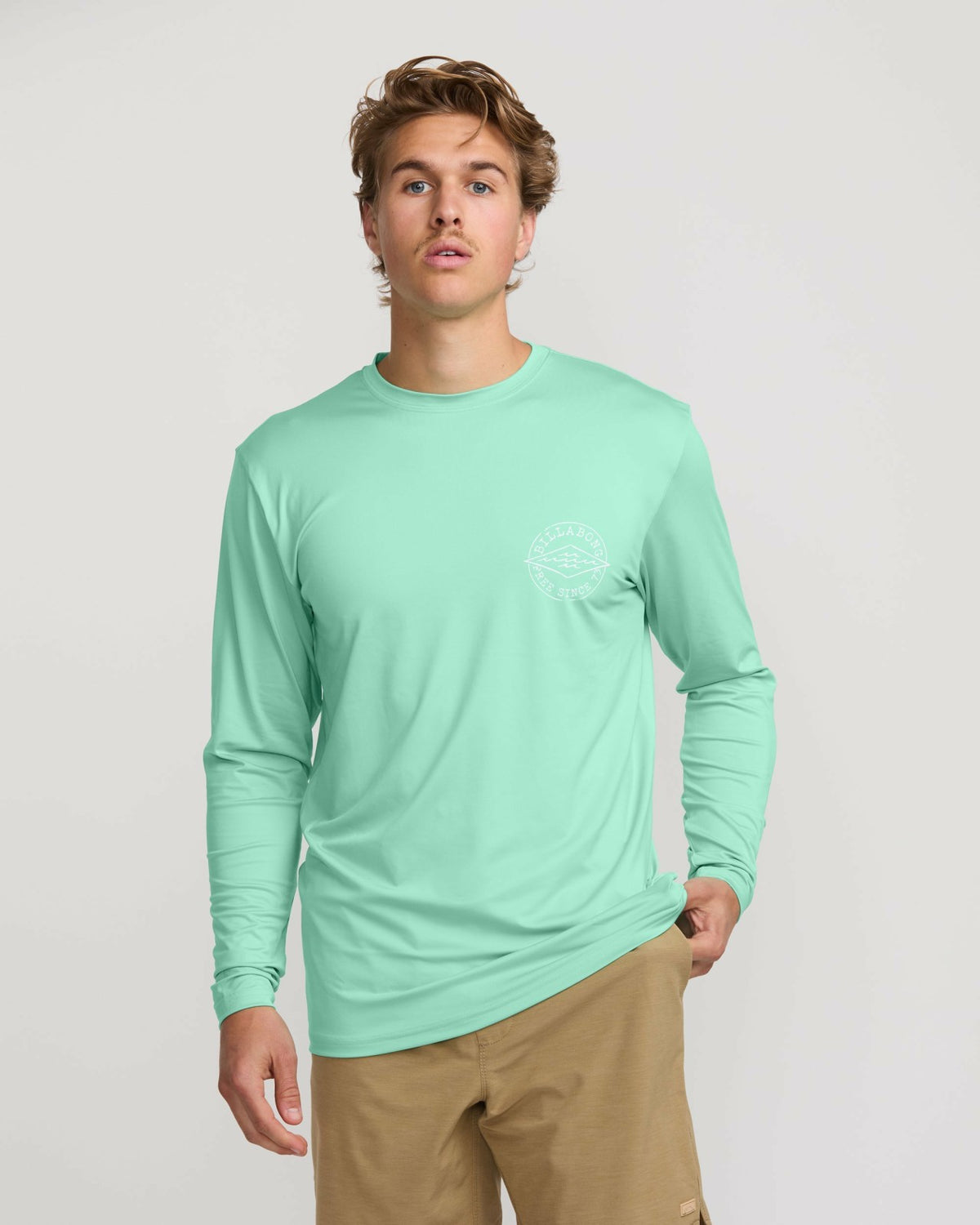 Big Dave Loose Fit Long Sleeve Surf Tee - Bermuda | Billabong
