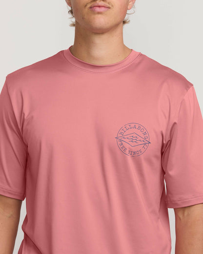Big Dave Loose Fit Short Sleeve Surf Tee - Dusty Pink | Billabong