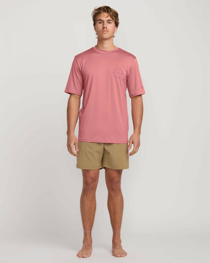 Big Dave Loose Fit Short Sleeve Surf Tee - Dusty Pink | Billabong