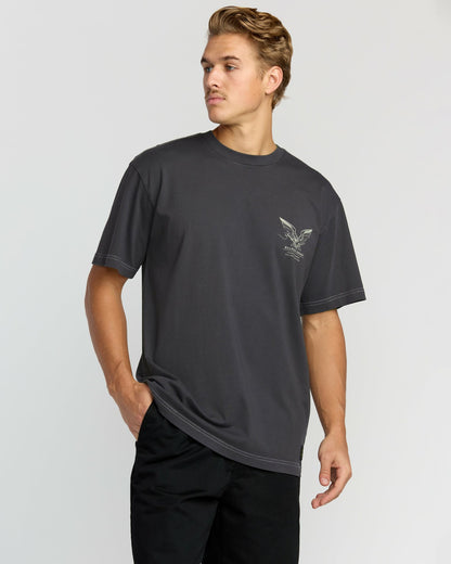 Bird Of Prey Garage OG Short Sleeve T-Shirt - Washed Black | Billabong