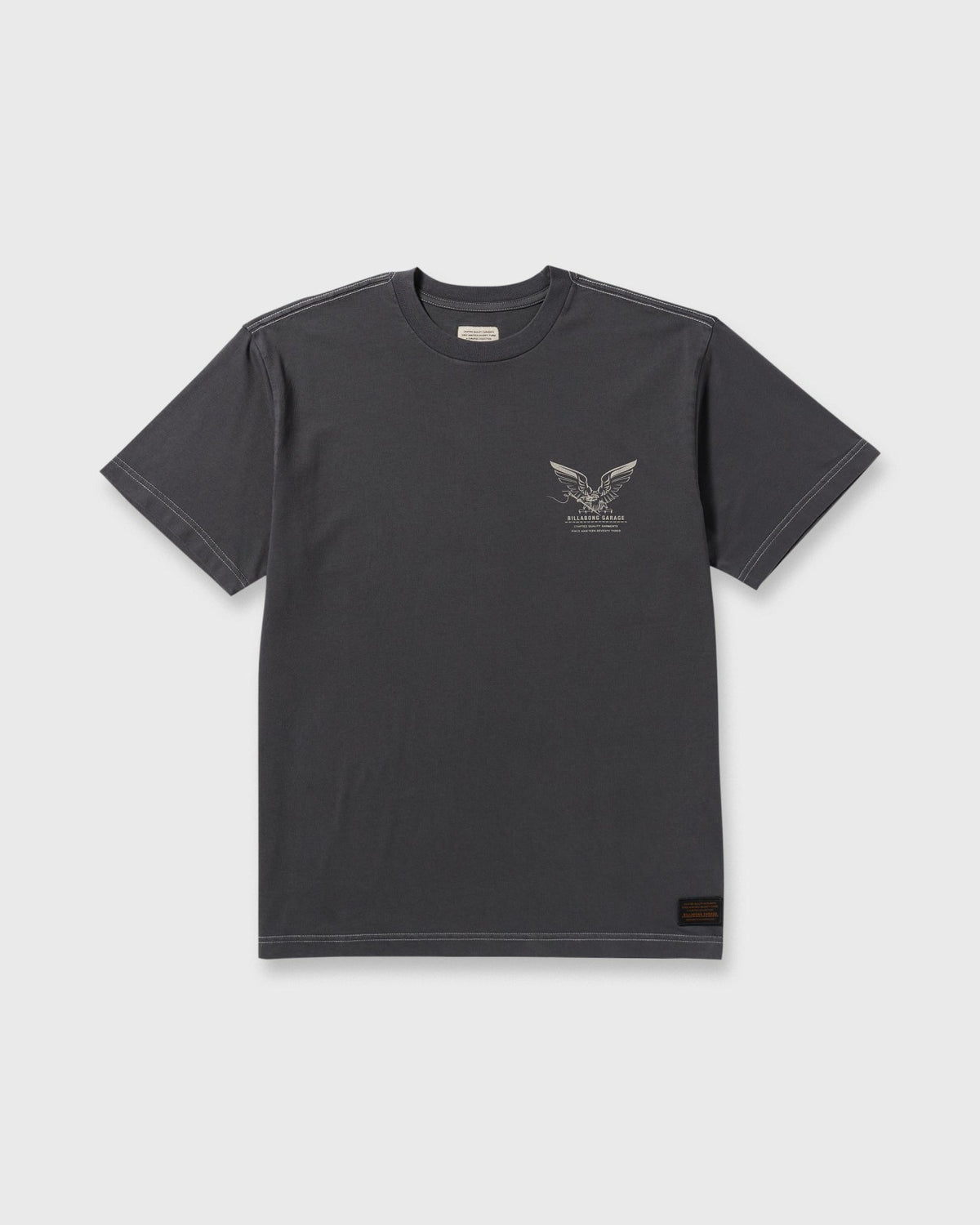 Bird Of Prey Garage OG Short Sleeve T-Shirt - Washed Black | Billabong