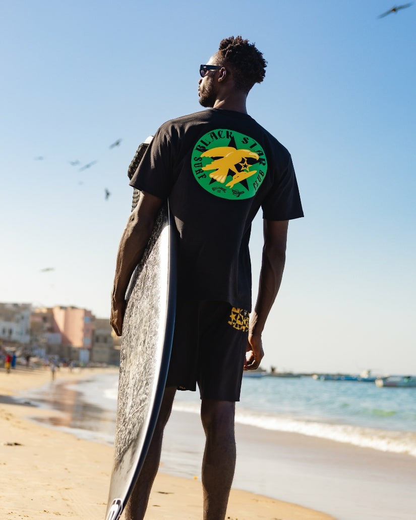 Billabong x Mami Wata Black Star Regular Tee - Black | Billabong