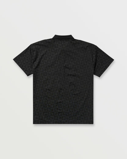 Billabong x Mami Wata Black Star Surf Club Short Sleeve Polo Shirt - B | Billabong