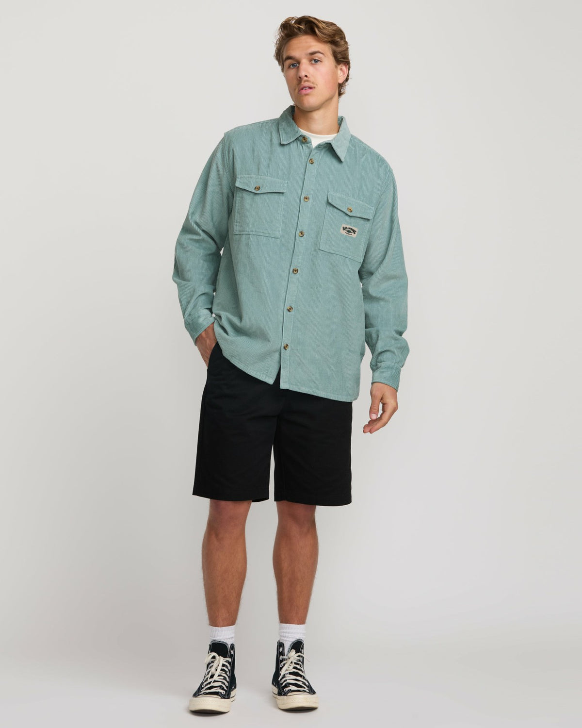 Bong Days Long Sleeve Shirt - Washed Blue | Billabong