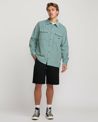 Bong Days Long Sleeve Shirt - Washed Blue | Billabong