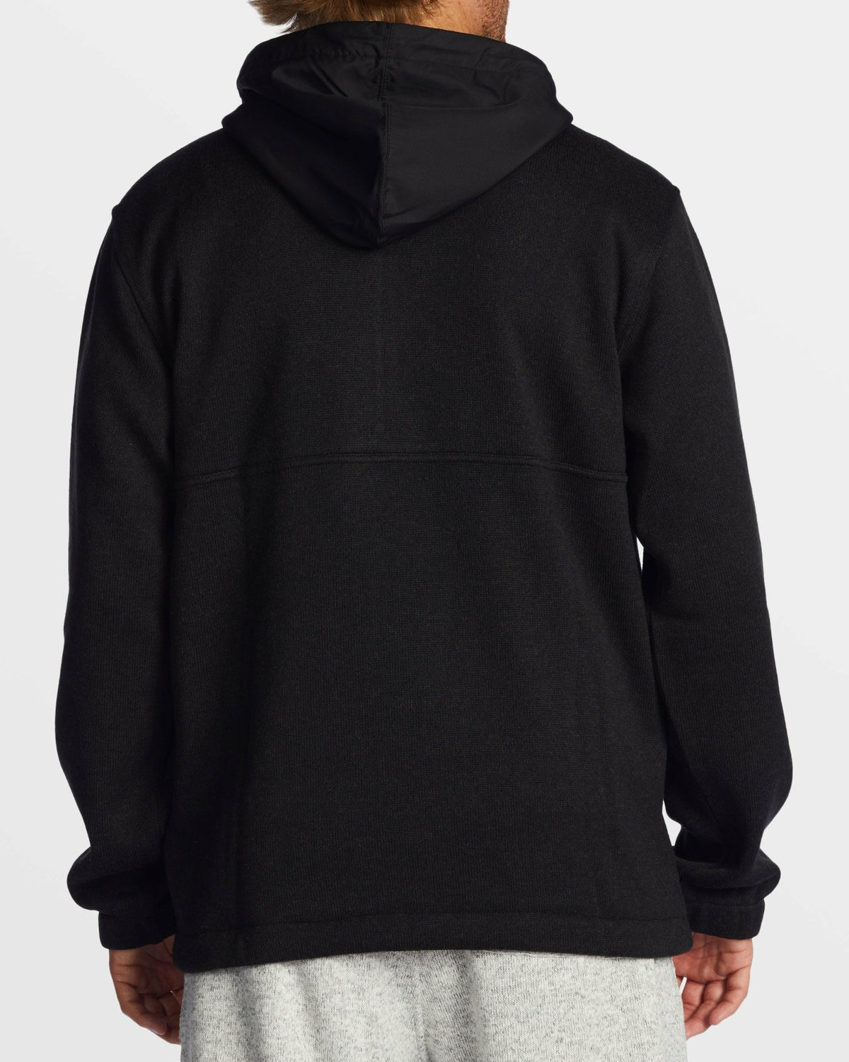 A/Div Boundary Hooded Half-Zip Pullover - Black Heather | Billabong