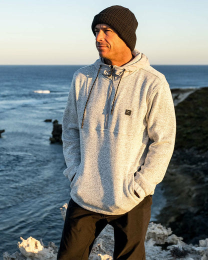 A/Div Boundary Hooded Half-Zip Pullover - Gray Heather | Billabong