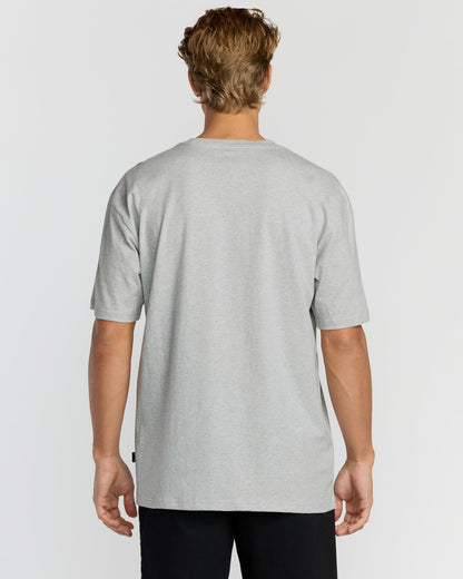 Bracket Hi Regular Short Sleeve T-Shirt - Heather Grey | Billabong
