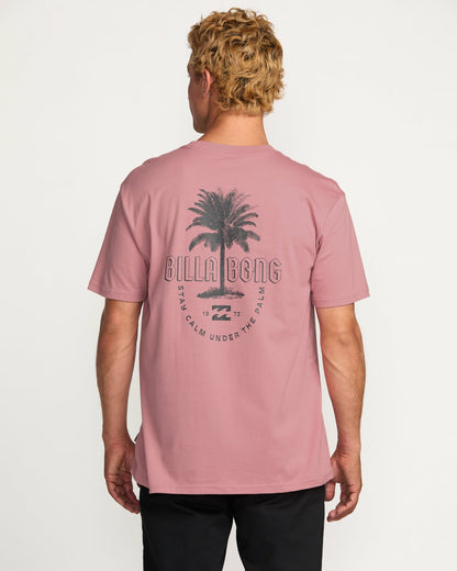 Calm Palm Premium Tee - Dusty Pink | Billabong