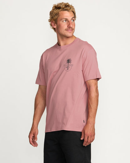 Calm Palm Premium Tee - Dusty Pink | Billabong