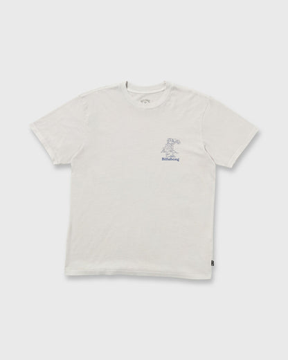Catch One Premium Wave Wash Tee - Silver | Billabong