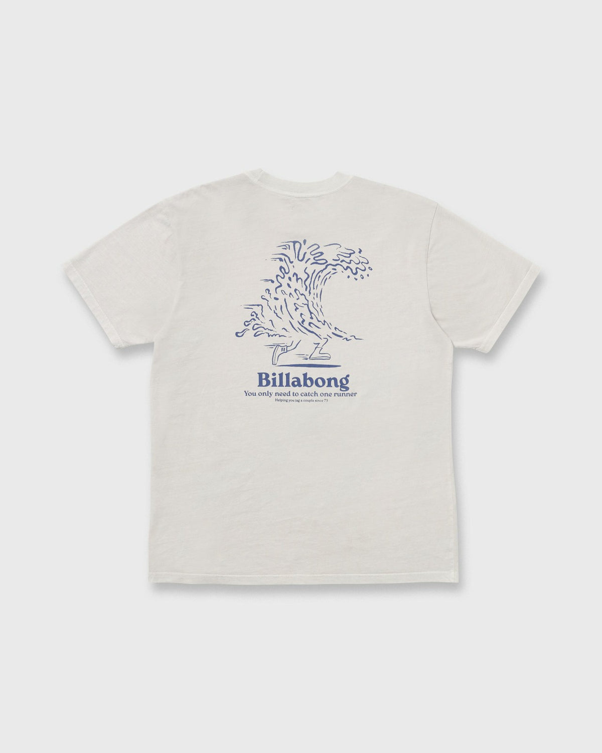 Catch One Premium Wave Wash Tee - Silver | Billabong