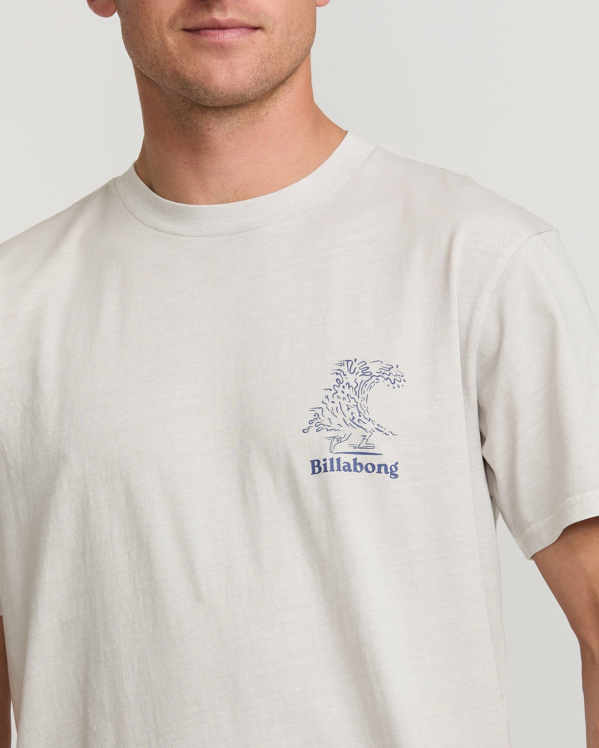 Catch One Premium Wave Wash Tee - Silver | Billabong