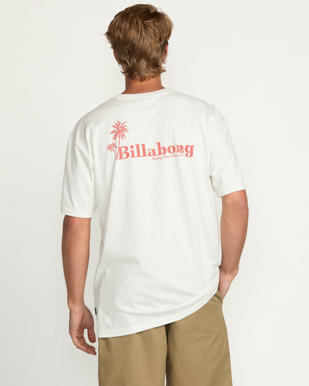 Checking In Regular Tee - Off White | Billabong
