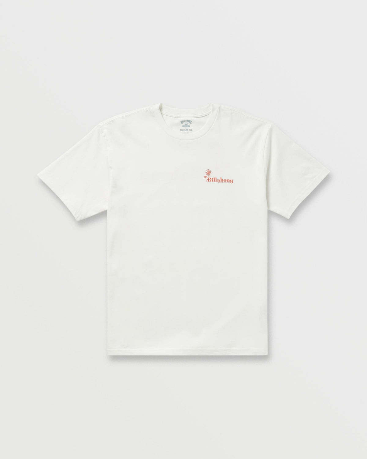 Checking In Regular Tee - Off White | Billabong