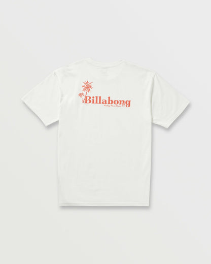 Checking In Regular Tee - Off White | Billabong