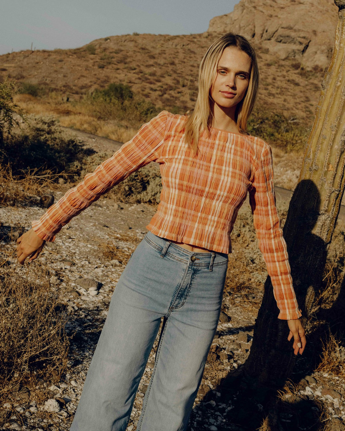 Check Me Out Long Sleeve Shirt - Sunburnt | Billabong