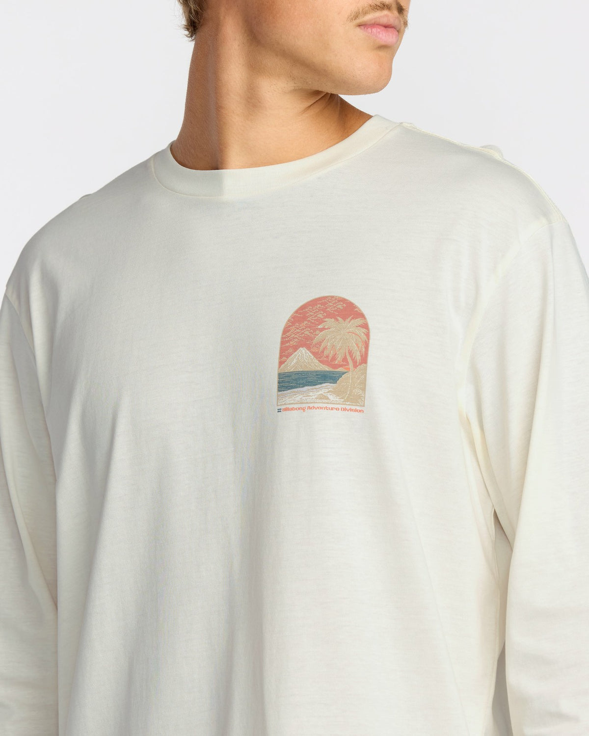 Coastal Range A/Div Long Sleeve T-Shirt - Off White | Billabong