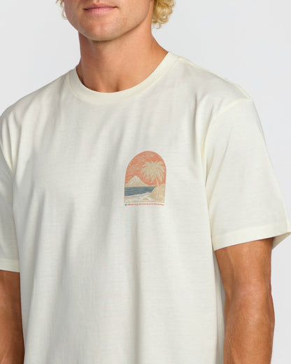 Coastal Range A/Div Short Sleeve T-Shirt - Off White | Billabong