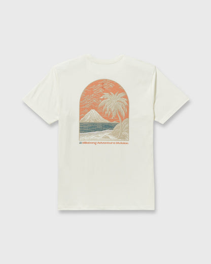 Coastal Range A/Div Short Sleeve T-Shirt - Off White | Billabong