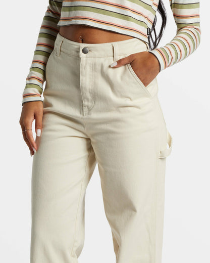 Collet Carpenter Denim Pant - White Cap | Billabong