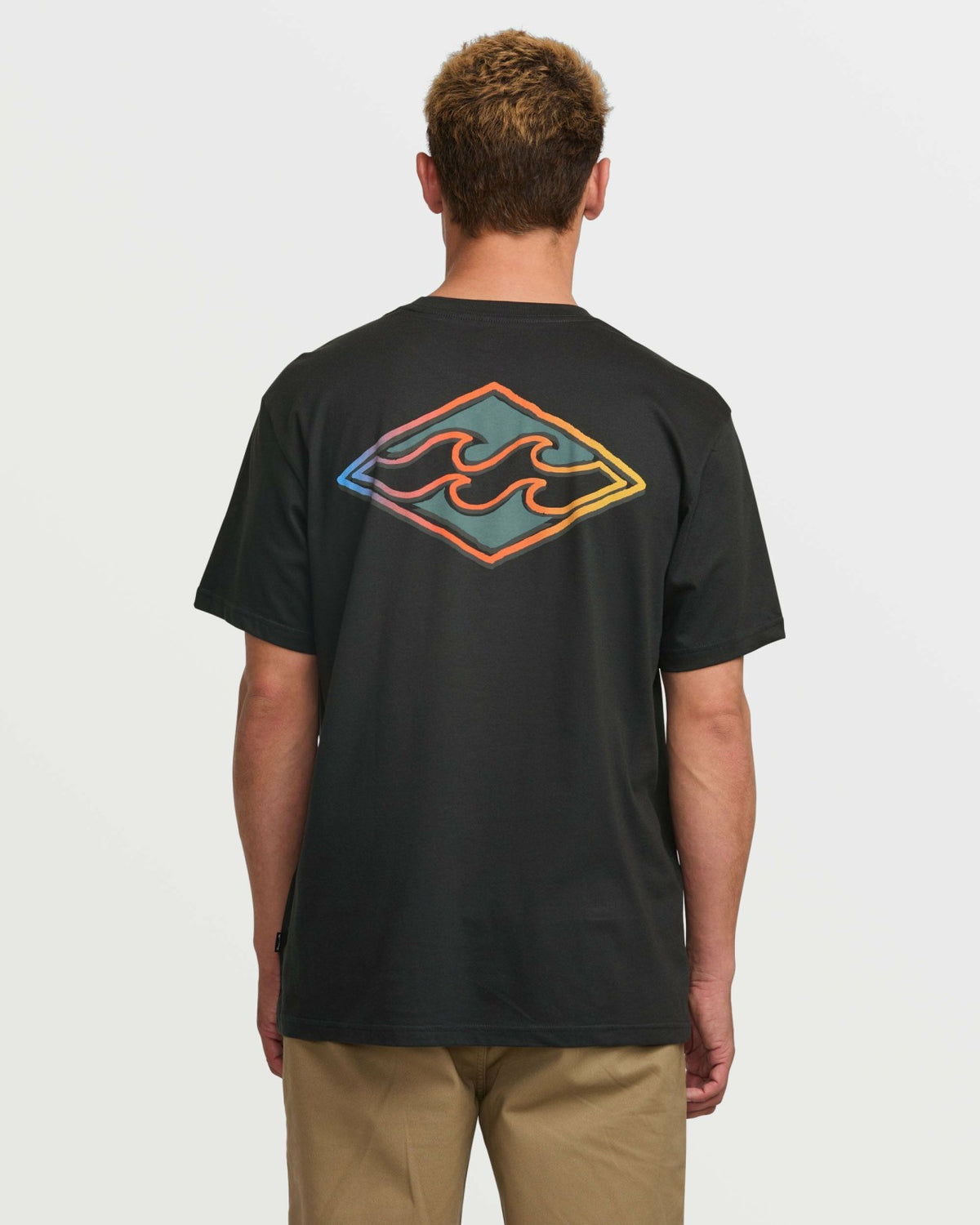 Crayon Wave Premium Tee - Dark Navy | Billabong