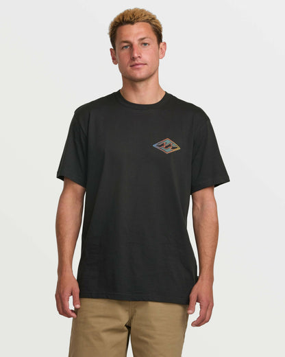 Crayon Wave Premium Tee - Dark Navy | Billabong