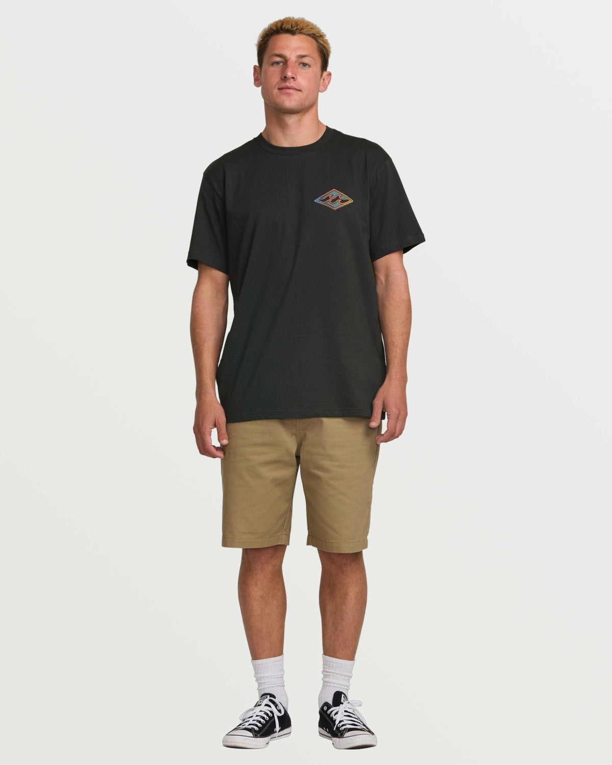 Crayon Wave Premium Tee - Dark Navy | Billabong