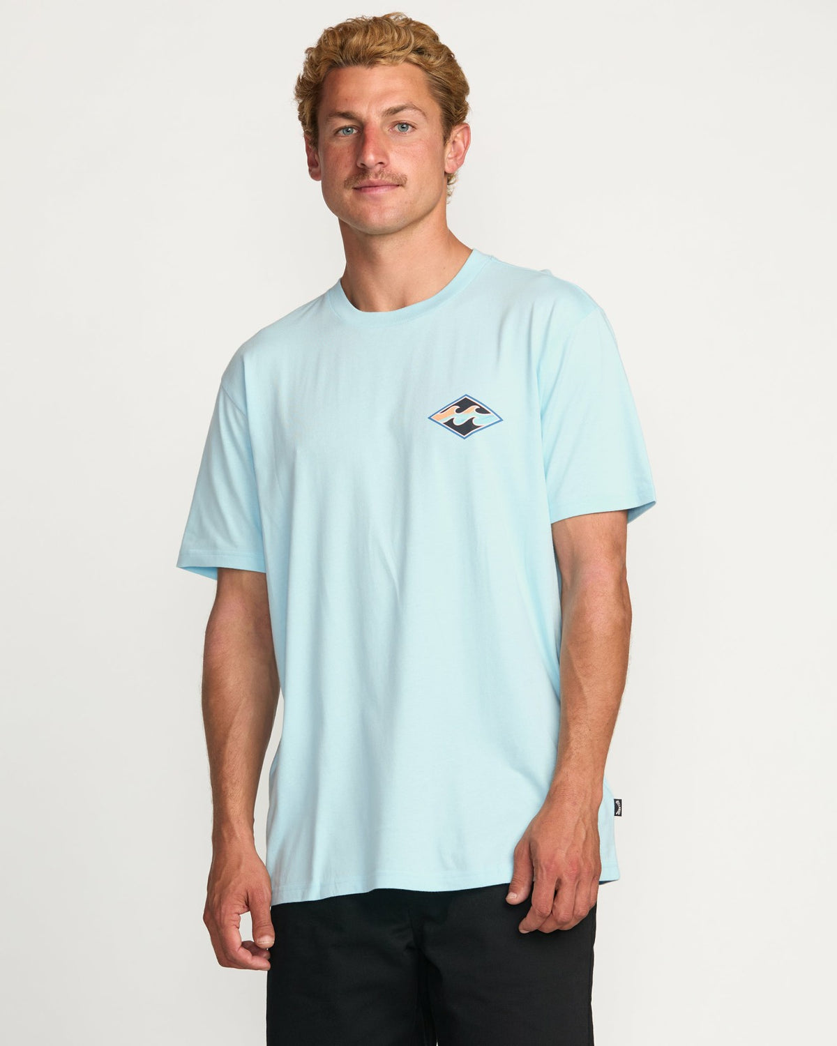 Crayon Wave Premium Tee - Coastal Blue | Billabong