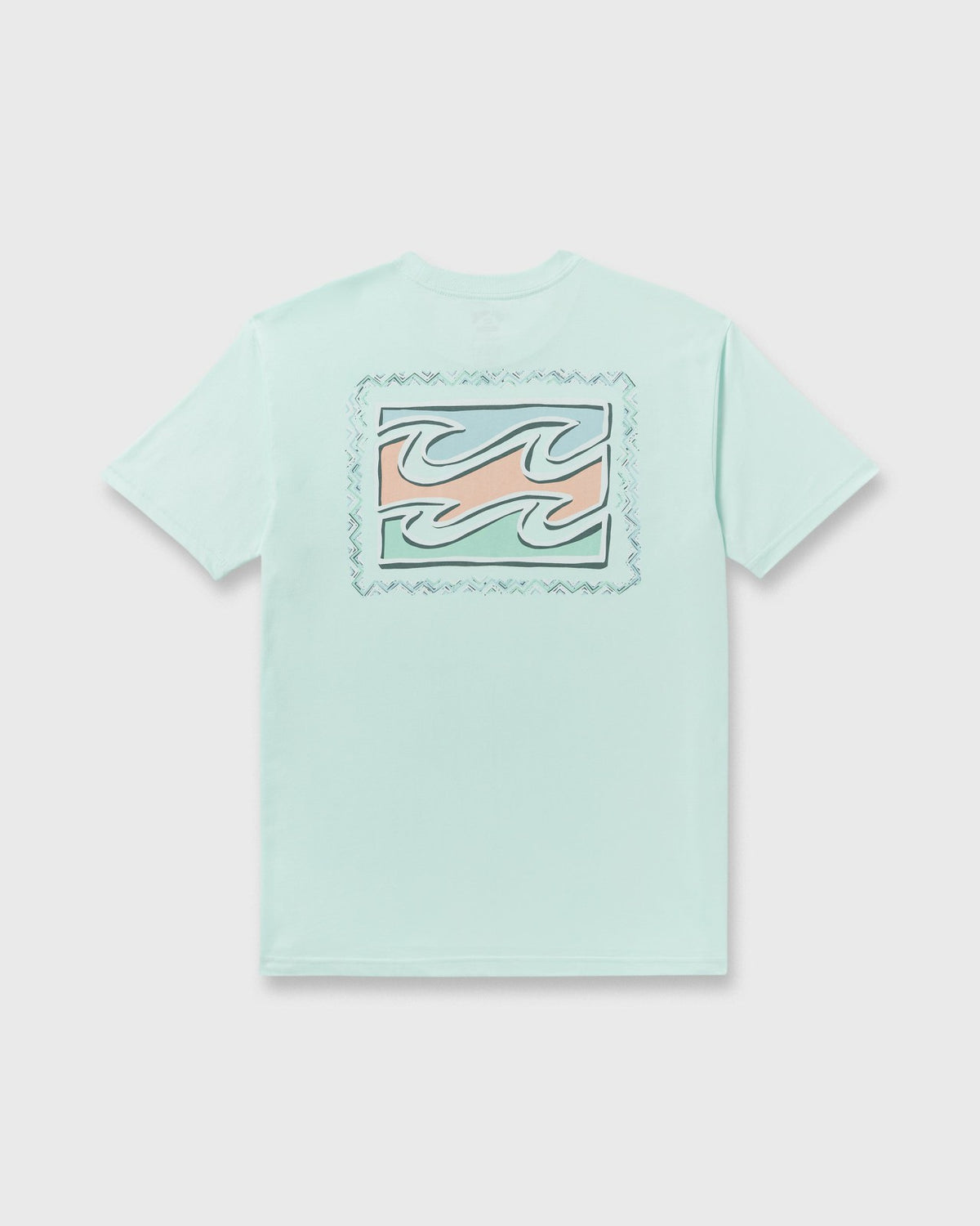 Crayon Wave Premium Short Sleeve T-Shirt - Sea Glass | Billabong